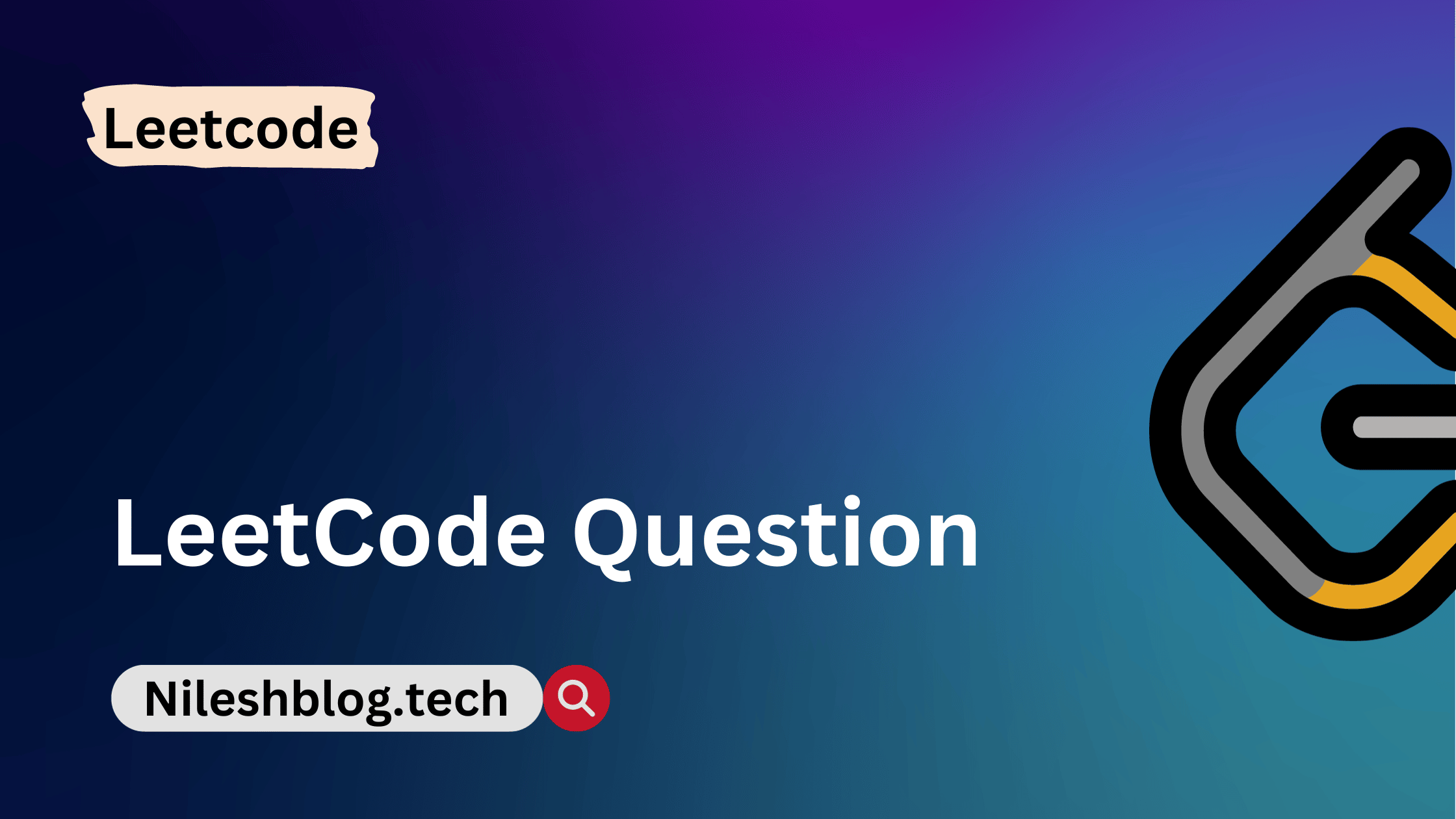 leetcode question solution