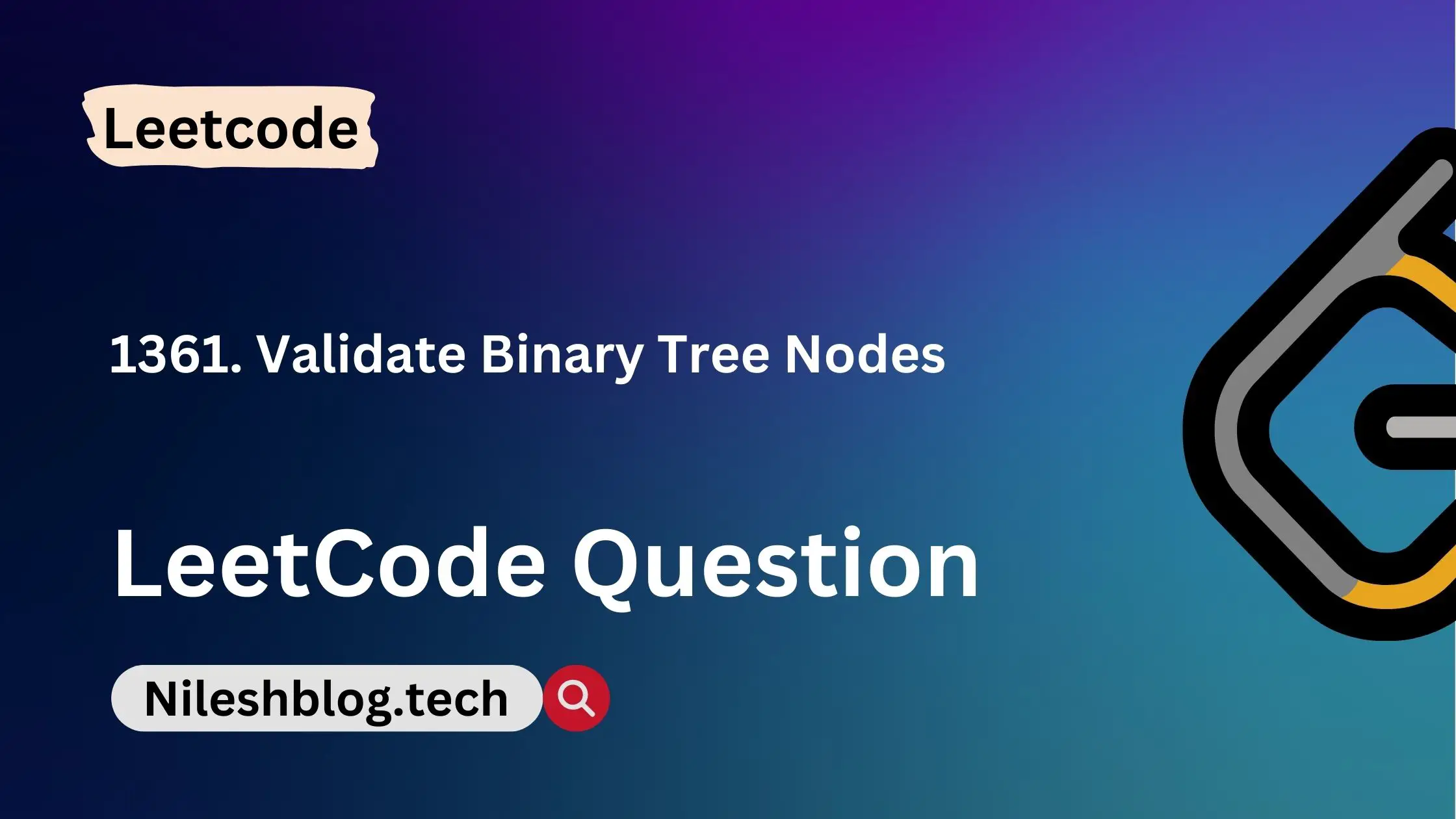 Leetcode 1361. Validate Binary Tree Nodes (Medium)